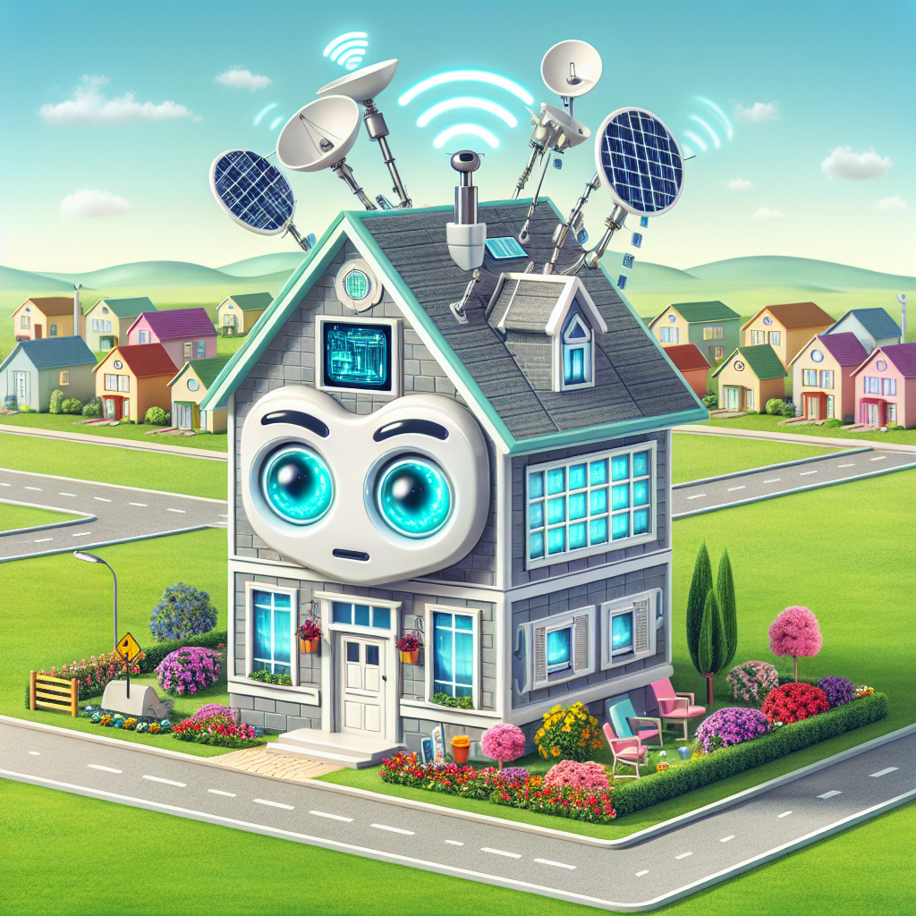 cartoon smart house